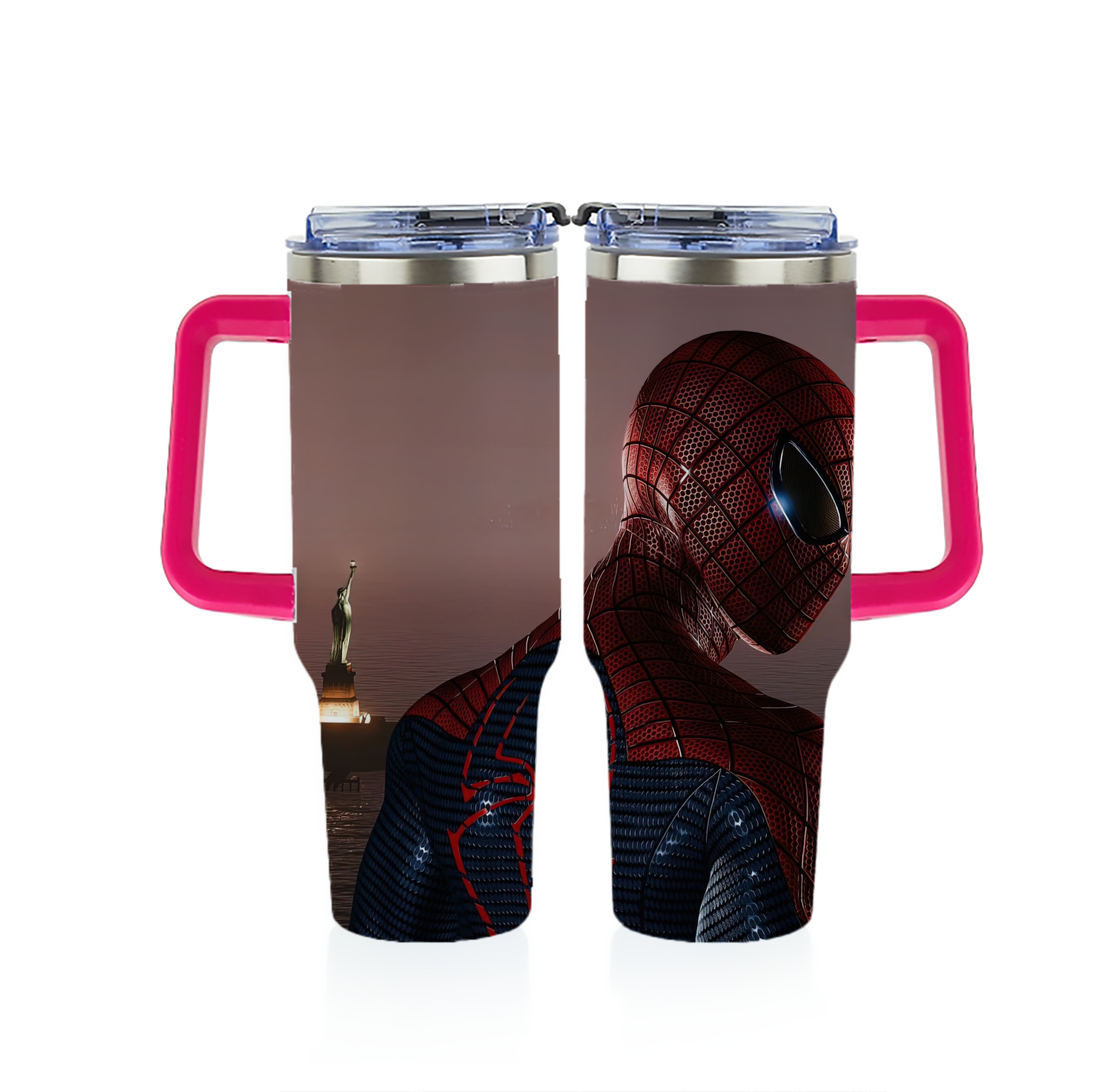 （画像用） Spider Man スパイダーマン 1200ｍLフルプリント車用タンブラー